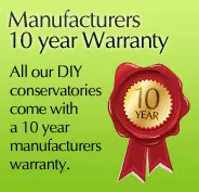10 Year Manufacturers Warranty