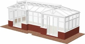 Gable B-shape diy conservatory