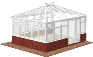 Reverse Drop DIY Edwardian Conservatory