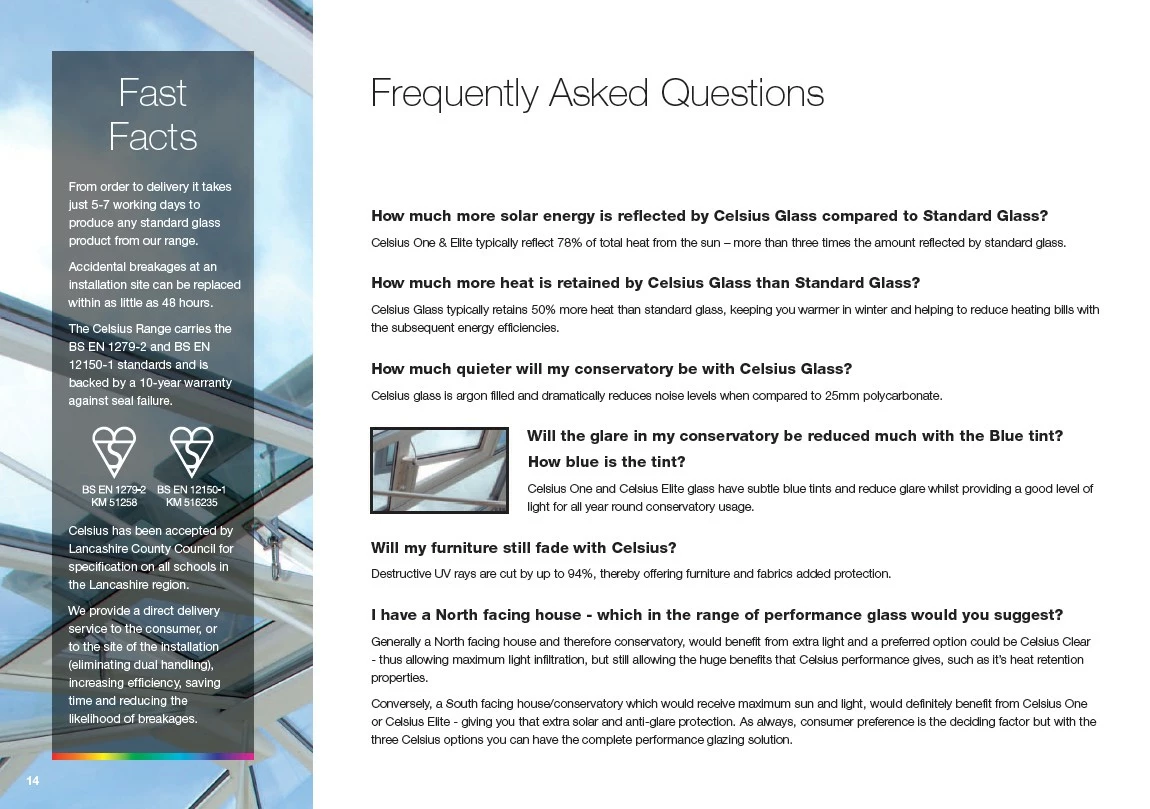 Frequently Asked Questions about Celcius Glass