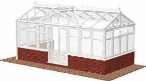 Triple Gable diy Conservatory