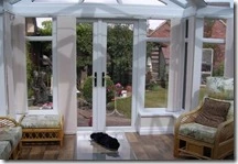 mccloud, internal view of P-shape conservatory